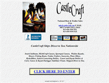 Tablet Screenshot of castlecraft.com
